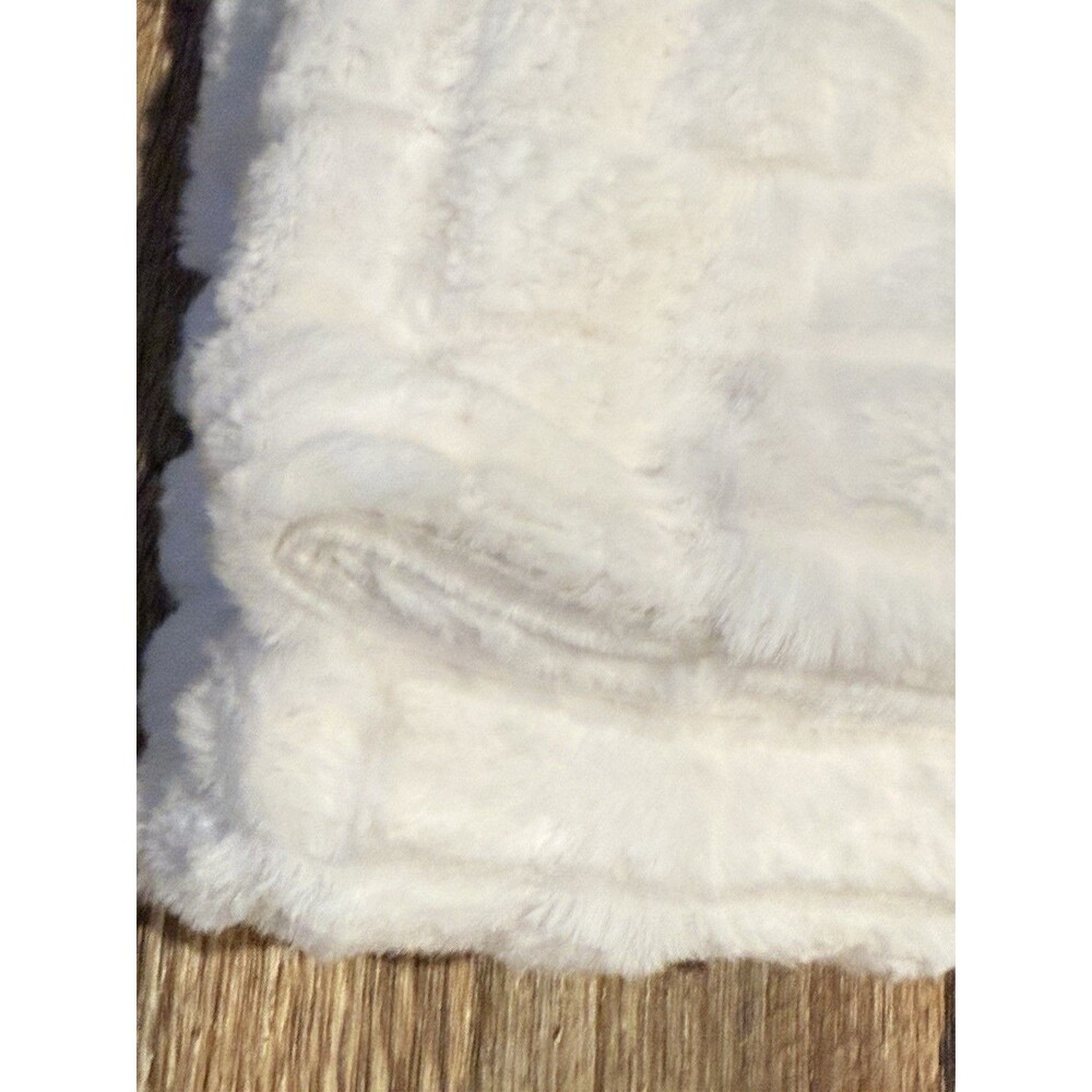 NEW Koolaburra By Ugg Chloe Faux Fur Throw Blanket 50”x 70” White (Various )